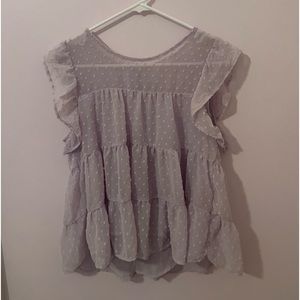 Francesca’s Purple Blouse